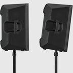 Yamaha DXR 12 MK3, Active PA Speakers with Bluetooth + Stands & Leads Bundle Deal