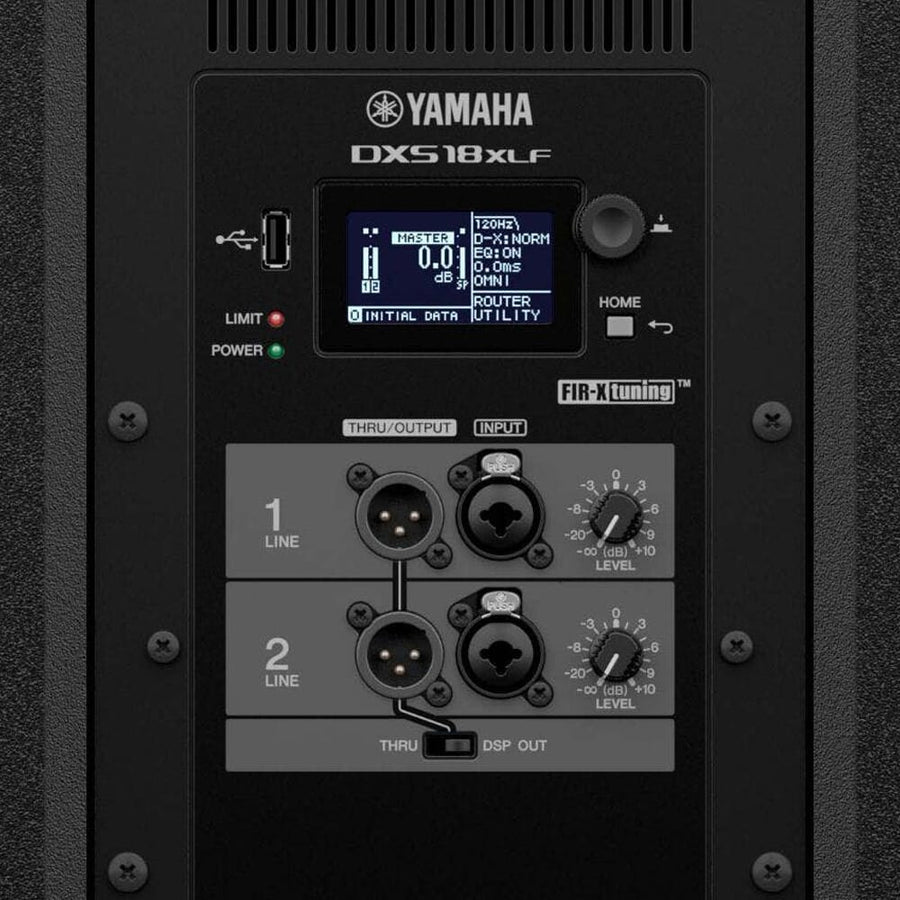 Yamaha DXS 18 XLF,  Active PA Subwoofer (1230W RMS)