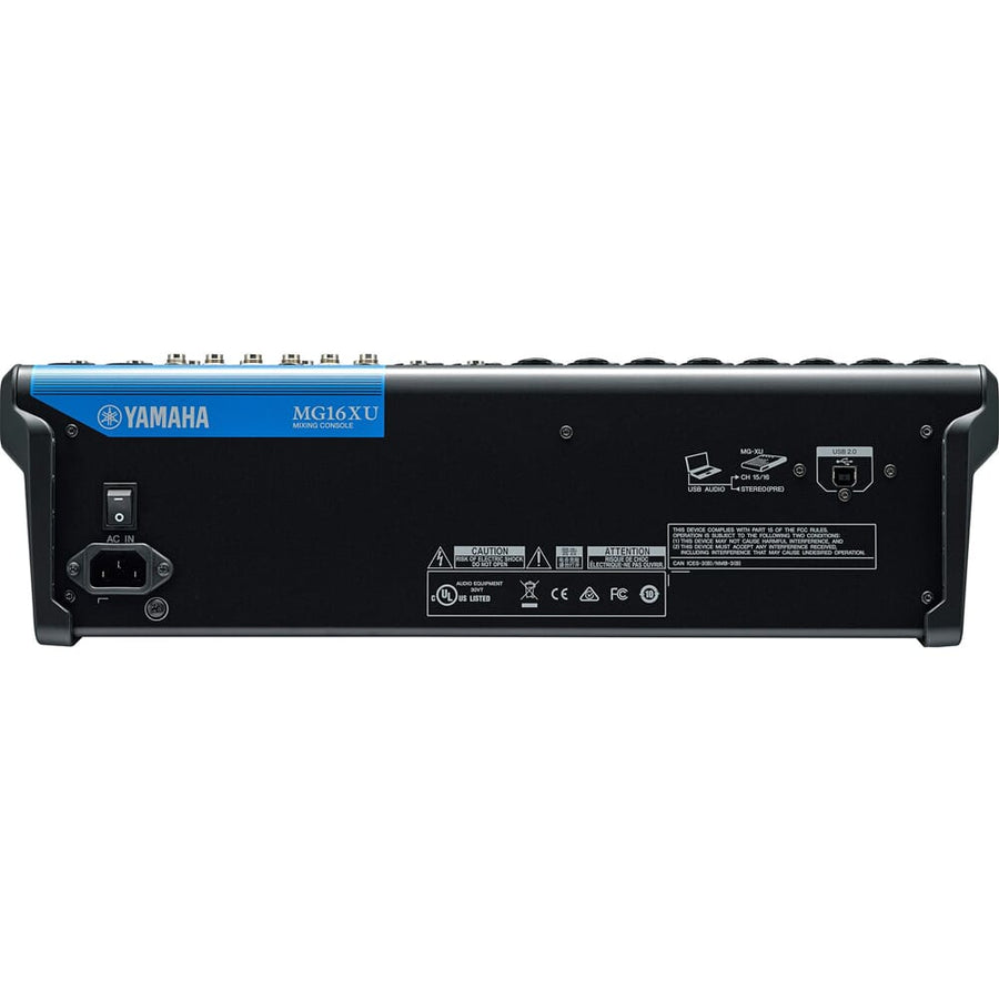 Yamaha MG16XU, 16 Channel Mixer With FX