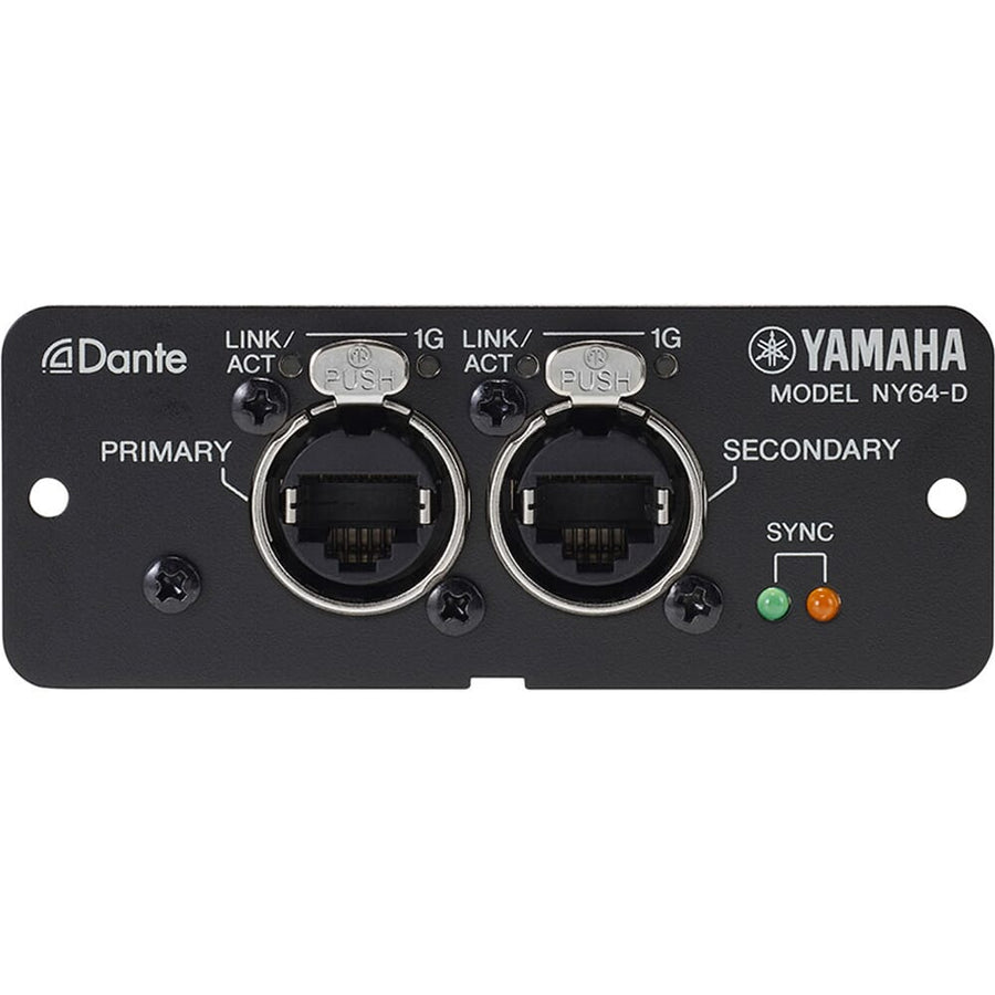Yamaha NY64-D Dante Expansion Card For TF Series Mixers