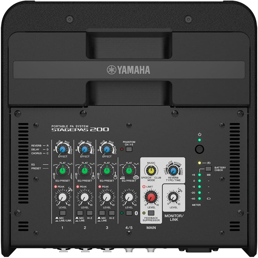 Yamaha Stagepas 200, 180w Portable PA System with built-in 5-Channel Digital Mixer & Bluetooth