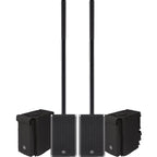 Yamaha Stagepas 1K MK2 & DXL1K PA System + Padded Covers (550w RMS each)