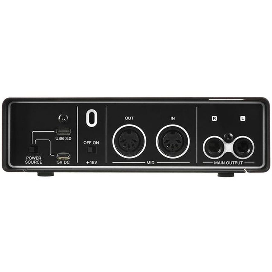Yamaha URX22C, 32-Bit USB-C Recording & Streaming Audio Interface with MIDI
