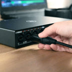 Yamaha URX44C, 32-Bit USB-C Recording & Streaming Audio Interface with MIDI