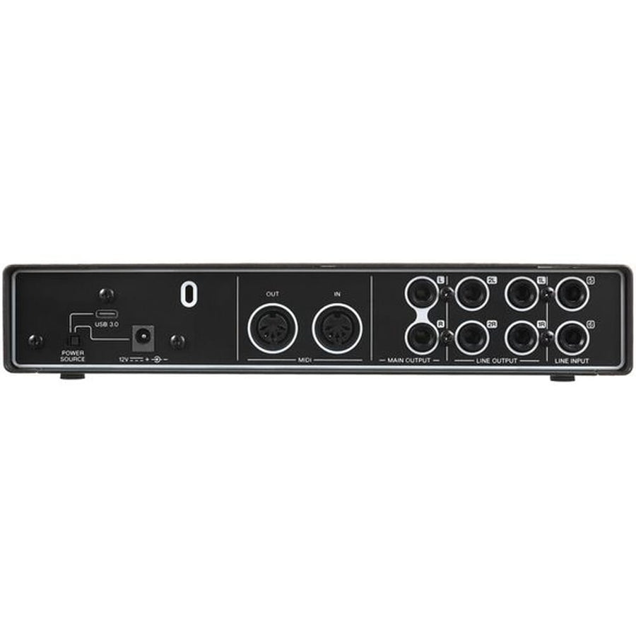 Yamaha URX44C, 32-Bit USB-C Recording & Streaming Audio Interface with MIDI