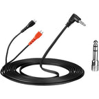 Zomo Black Straight Cable For Sennheiser HD25-SP, 3Metre (12836-SB3)