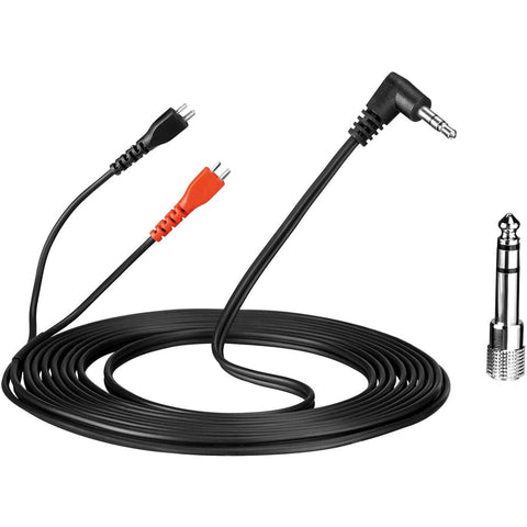 Zomo Black Straight Cable For Sennheiser HD25-SP, 3Metre (12836-SB3)