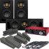 Adam Audio A4V (Pair) + A44H (Single) + Focusrite Scarlett 4i4 G3 + Isolation Pads + Leads Bundle