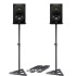 Adam Audio T5V Studio Monitors + Stands & Leads Bundle