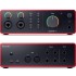 Adam Audio T8V (Pair) + Focusrite Scarlett 4i4 (G4), Pads & Leads Bundle Deal