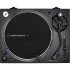 Audio Technica AT-LP140XP Black, Direct Drive DJ Turntables (Pair)