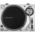 Audio Technica AT-LP140XP Silver, Direct Drive DJ Turntables (Pair)