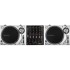 Audio Technica AT-LP140XP Silver (Pair) + Allen & Heath Xone 43C Bundle