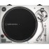 Audio Technica AT-LP120XUSB Silver, Direct Drive DJ Turntable (Single)