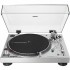 Audio Technica AT-LP120XUSB Silver, Direct Drive DJ Turntables (Pair)