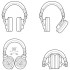 Audio Technica ATH-M50X Studio Headphones