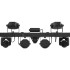 Chauvet DJ GigBAR Move ILS, 5in1 Lighting Bar Mover, Derby, Wash, Laser & Strobe (Pair)