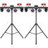 Chauvet DJ GigBAR Move ILS, 5in1 Lighting Bar Mover, Derby, Wash, Laser & Strobe (Pair)