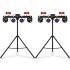 Chauvet DJ GigBAR Move PLUS ILS, 5in1 Lighting Bar Mover, Derby, Wash, Laser & Strobe (Pair)