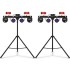 Chauvet DJ GigBAR Move PLUS ILS, 5in1 Lighting Bar Mover, Derby, Wash, Laser & Strobe (Pair)