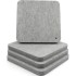 EQ Acoustics 'ColourPanel R5' Light Smoke Acoustic Tiles x4 (B-Stock)