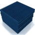 EQ Acoustics Wedge 60 Acoustic Foam Tiles (Blue) x8