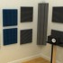 EQ Acoustics Wedge 60 Acoustic Foam Tiles (Grey) x8