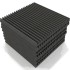 EQ Acoustics Wedge 60 Acoustic Foam Tiles (Grey) x8