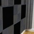 EQ Acoustics ColourPanel 60 Fabric Face Acoustic Foam Tiles (Black) x6