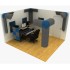 EQ Acoustics Project Corner Cube Acoustic Foam (Blue) x2