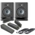 Focal Alpha 50 EVO Active Studio Monitors (Pair) + Iso Pads & Leads Bundle