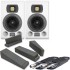 HEDD Type 05 MK2 White Studio Monitors (Pair) + Pads & Leads Bundle