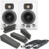 HEDD Type 07 MK2 White Studio Monitors (Pair) + Pads & Leads Bundle