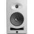 Kali Audio LP6 V2 White (Pair) + Isolation Pads & Leads Bundle