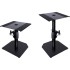 KRK Rokit Classic 5 (Pair) + Desktop Monitor Stands + Leads Bundle