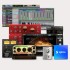 KRK Rokit RP5 G4 (Pair) + Focusrite Scarlett 2i2 3rd Gen, Pads & Leads, Home Recording Bundle