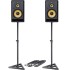 KRK Rokit RP10 G4 (Pair) + Monitor Stands + Leads Bundle