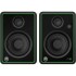 Mackie CR4X-BT Active DJ Speakers With Bluetooth + Cables Bundle