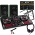 Numark Mixtrack Platinum FX, CR3X Speakers, Laptop Stand & Headphones