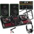 Numark Mixtrack Platinum FX + Mackie CR4X, Laptop Stand & HF125