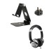 Numark Party Mix Live + HF125 Headphones, Phone Stand & USB Plug Bundle