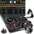 Numark Party Mix Live + HF125 Headphones, Phone Stand & USB Plug Bundle