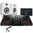 Pioneer DDJ-400 + Rekordbox DJ Software & DM-40 White DJ Speakers