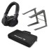 Pioneer DJ DDJ-800, Carry Bag, Laptop Stand + HDJ-CUE1 Headphones Bundle Deal