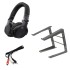 Pioneer DJ DDJ-800 Controller, DM-40D Speakers, Laptop Stand & HDJ-CUE1 Headphones Bundle Deal