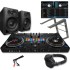 Pioneer DJ DDJ-REV7, DM-40 Speakers, HDJ-CUE1 Headphones & Laptop Stand Bundle Deal