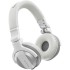 Pioneer DM-40 White Active DJ Monitors + HDJ-CUE1BT-W Headphones Bundle