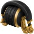 Pioneer DJ HDJ-X5BT-N Gold Bluetooth Wireless DJ Headphones