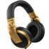 Pioneer DJ HDJ-X5BT-N Gold Bluetooth Wireless DJ Headphones