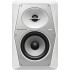 Pioneer DJ VM-50 Active DJ Speakers White (Pair) + Isolation Pads & Cables Bundle Deal